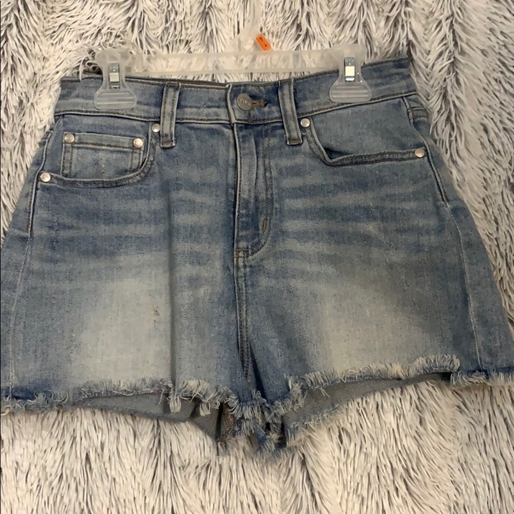 High rise shorts